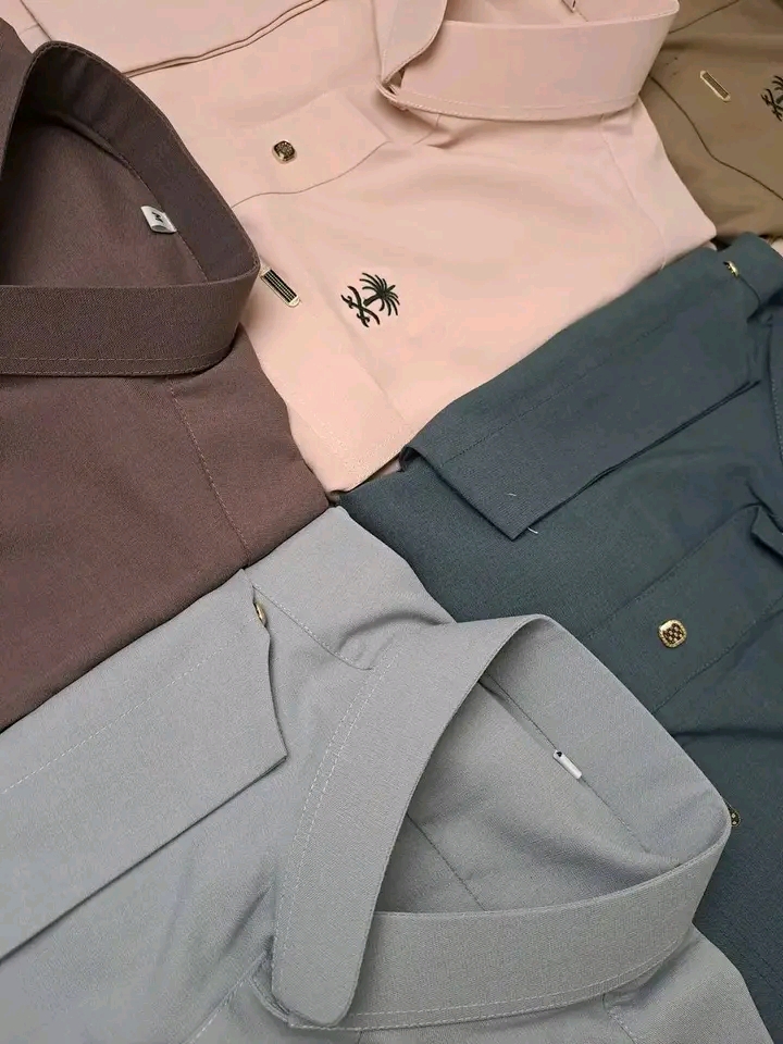 Brown Blush Blue Teal Thobe Set