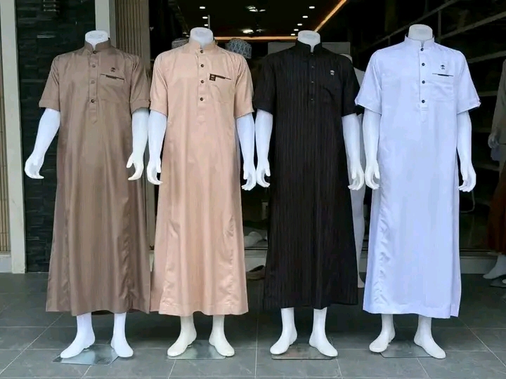Short Sleeve 4-Colour Thobe Set